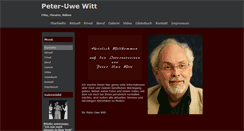 Desktop Screenshot of peter-uwe-witt.de