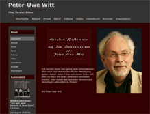 Tablet Screenshot of peter-uwe-witt.de
